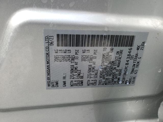 2023 Nissan Rogue Sv VIN: 5N1BT3BA1PC843846 Lot: 54443404