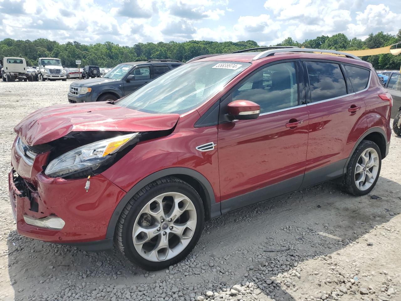 1FMCU0J92DUB12579 2013 Ford Escape Titanium