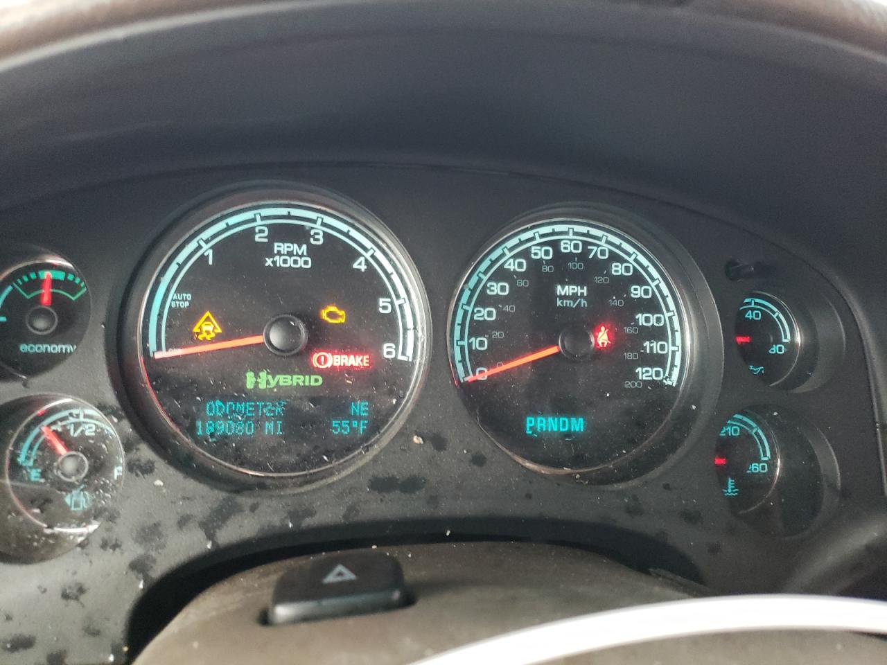 1GNFC13519R163027 2009 Chevrolet Tahoe Hybrid