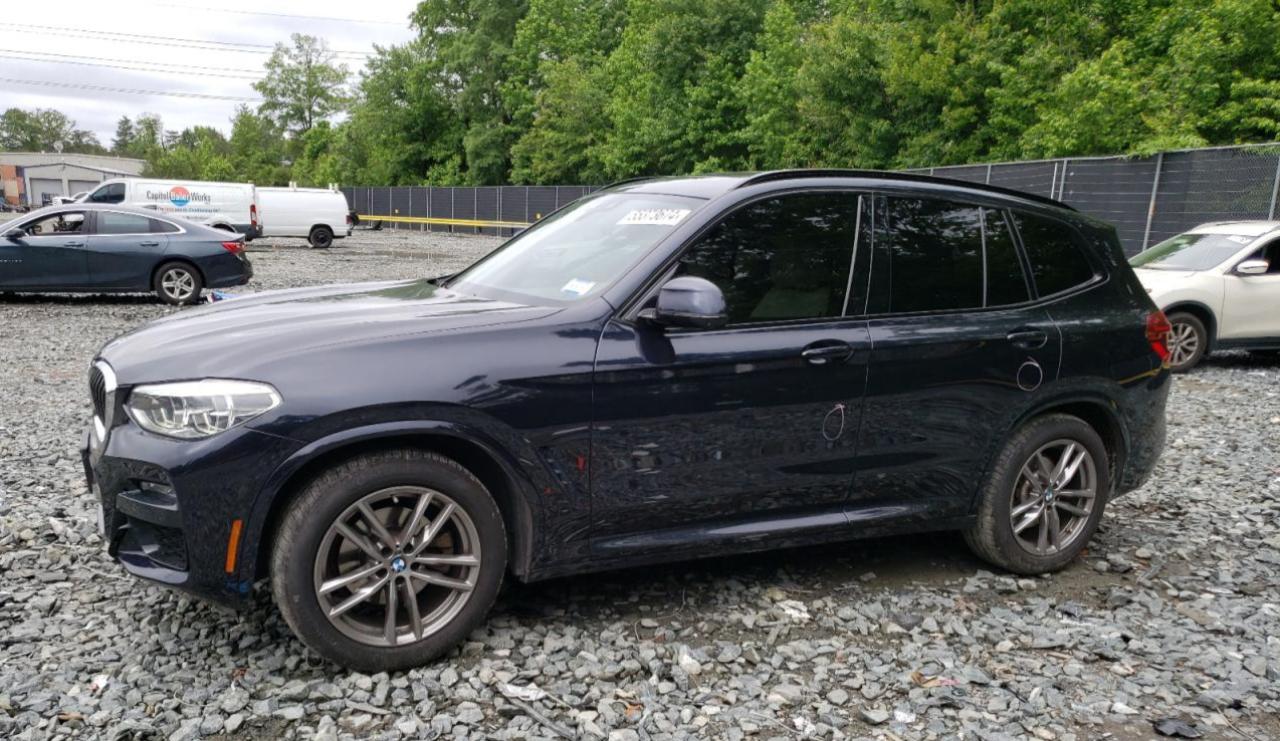 5UXTY5C08M9F93608 2021 BMW X3 xDrive30I