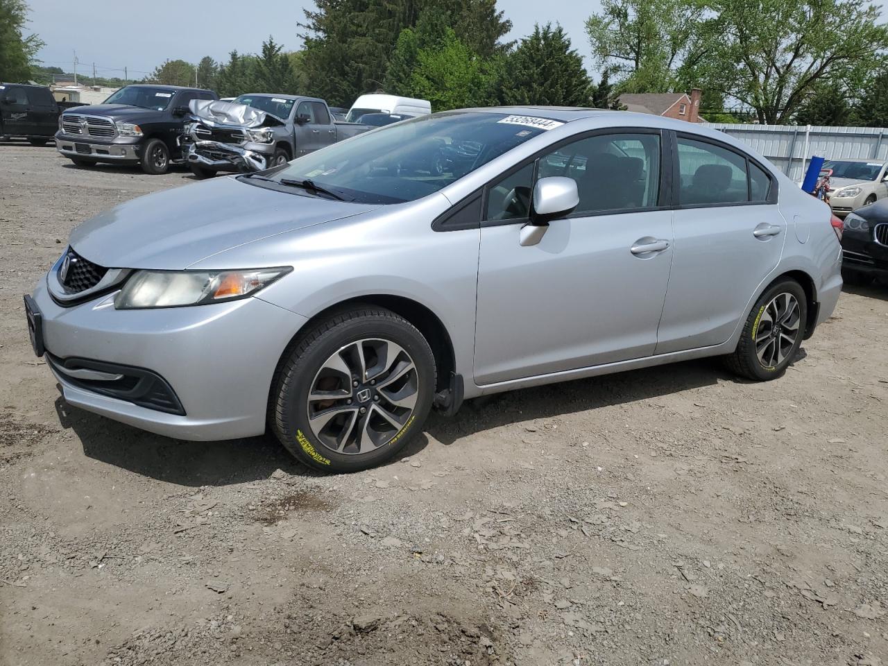 2HGFB2F87DH535262 2013 Honda Civic Ex