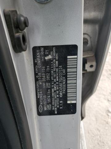 2016 Hyundai Accent Sport VIN: KMHCU5AE7GU237124 Lot: 56346484