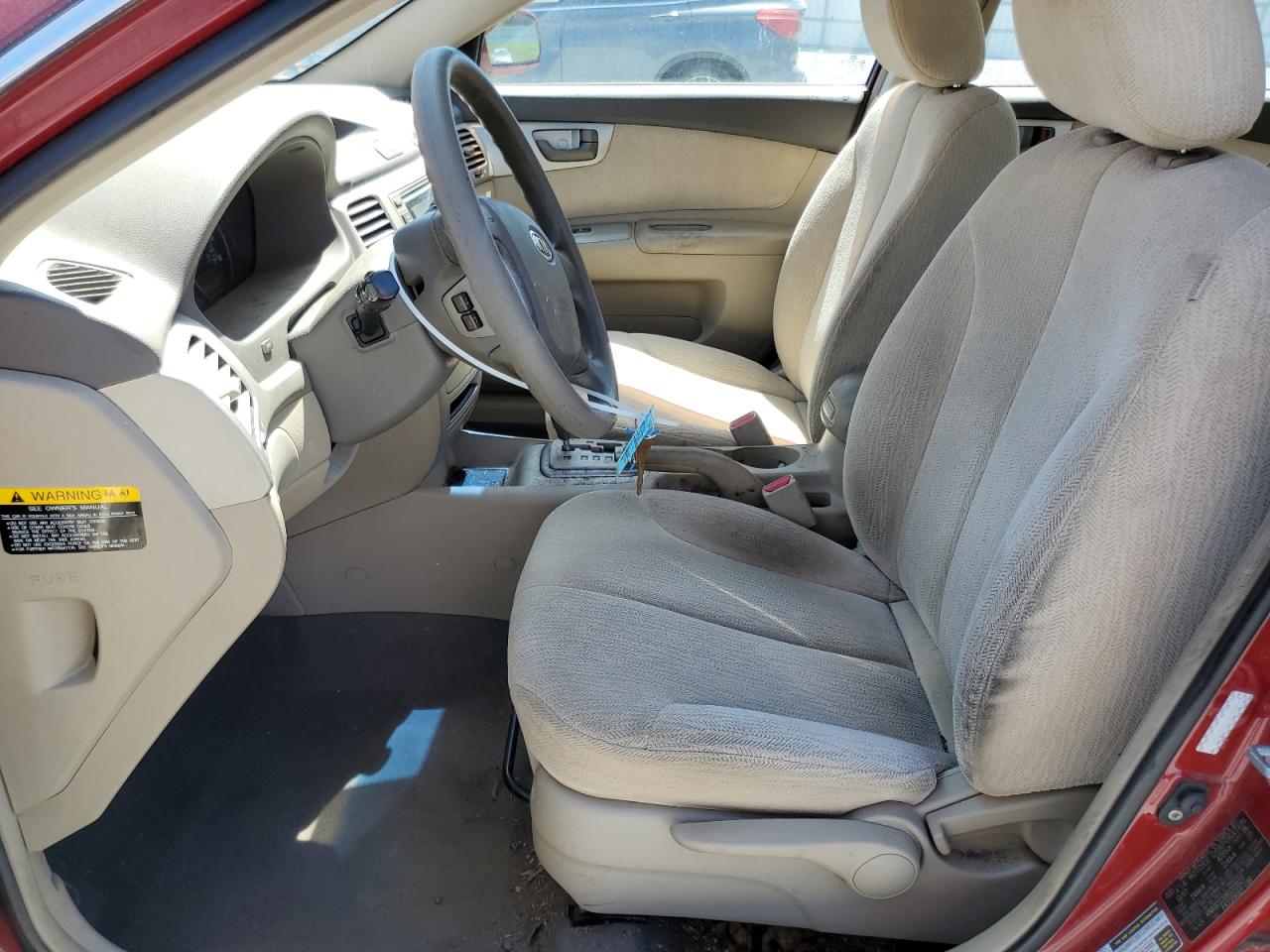 KNAGE123085209327 2008 Kia Optima Lx