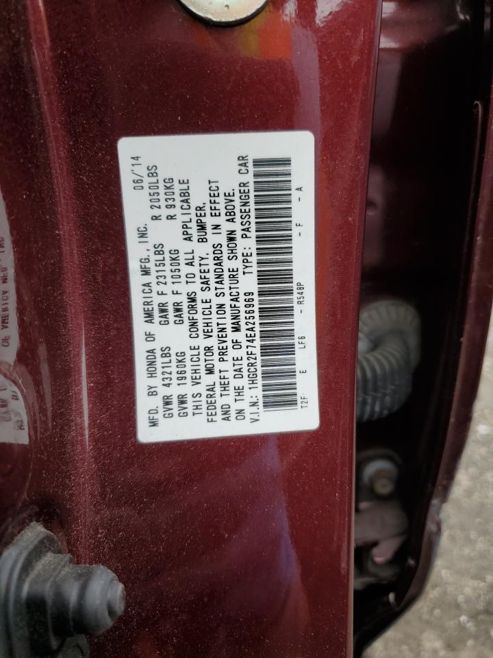 1HGCR2F74EA256969 2014 Honda Accord Ex