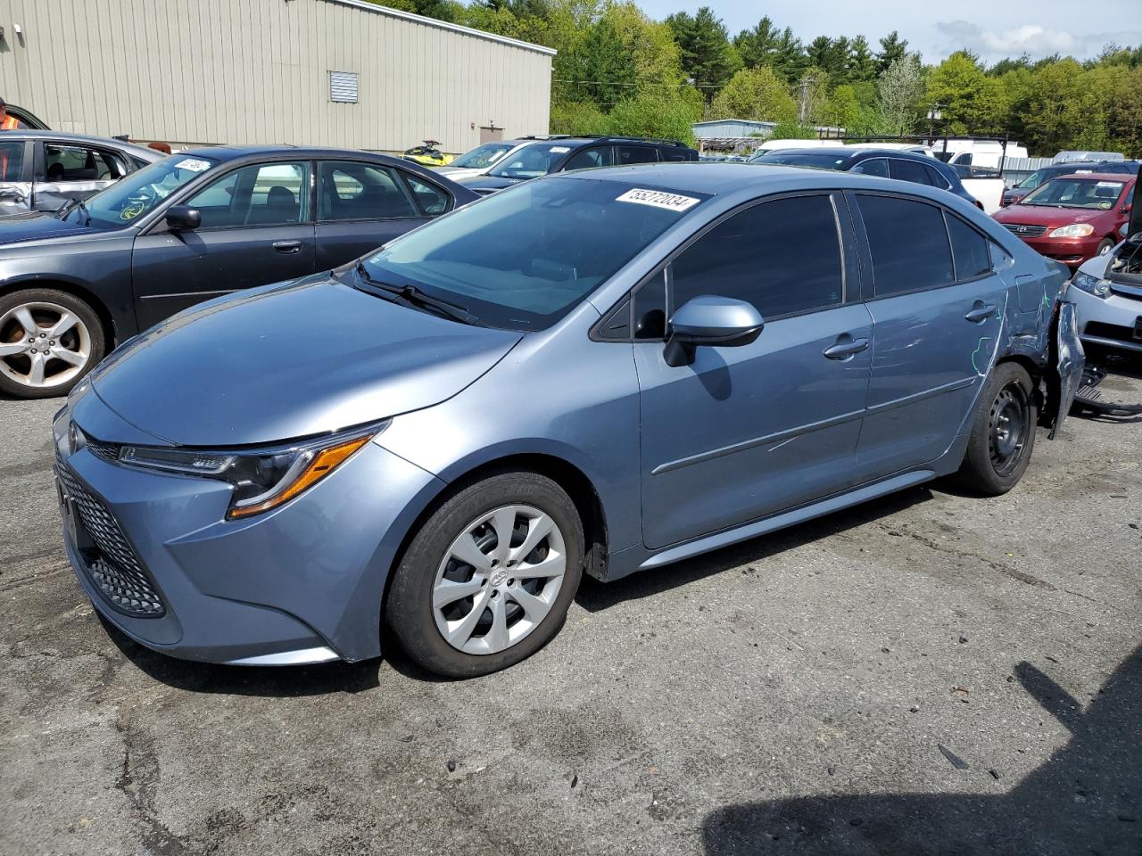 2020 Toyota Corolla Le vin: 5YFEPRAE9LP077475