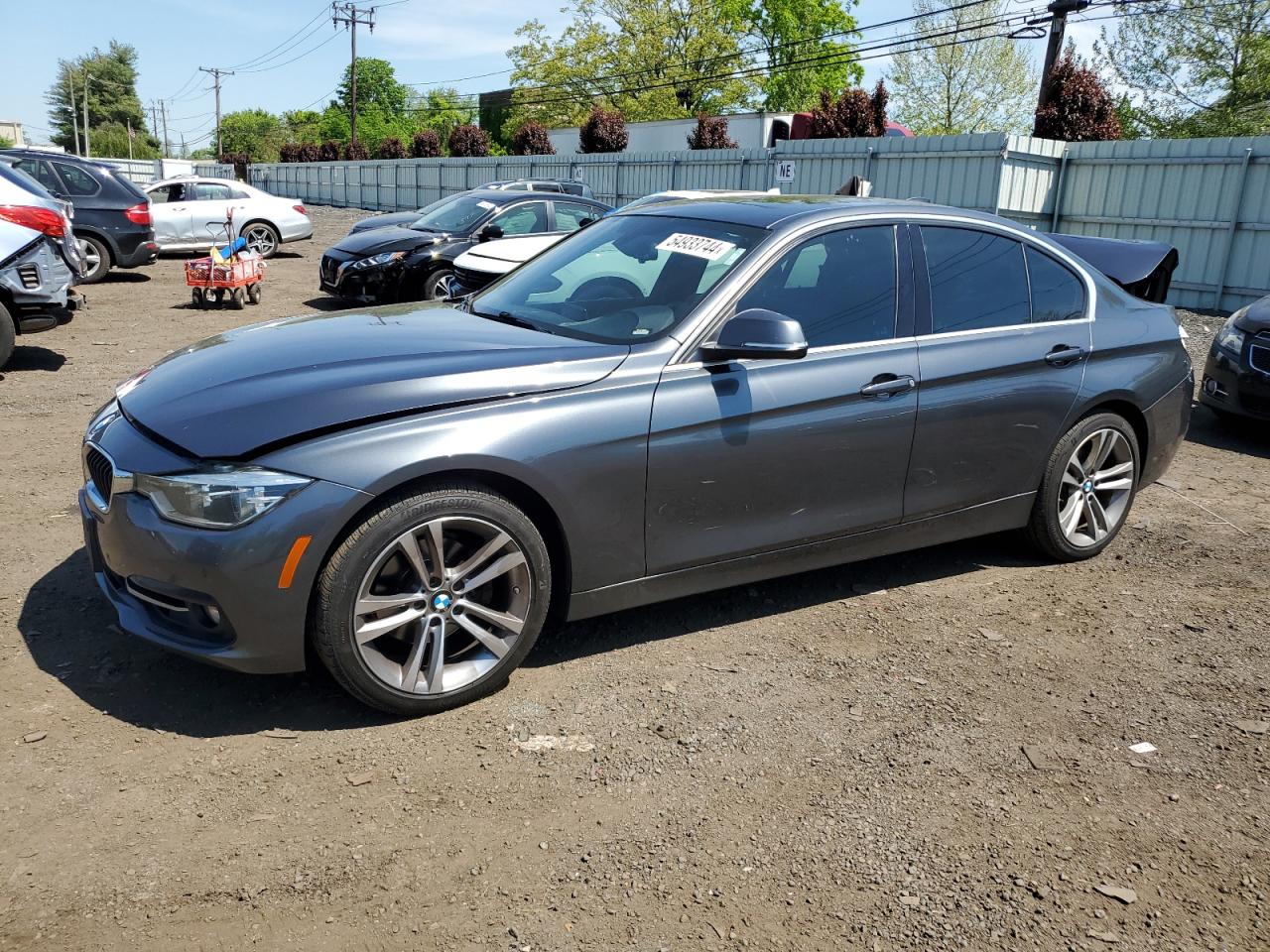 WBA8D9G5XHNU60758 2017 BMW 330 Xi