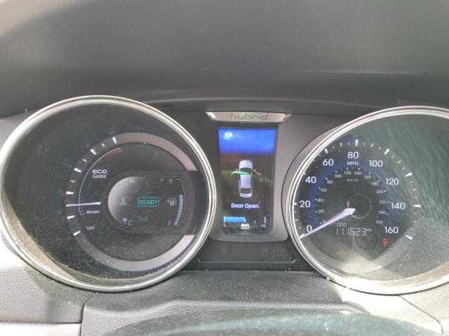 2013 Hyundai Sonata Hybrid VIN: KMHEC4A4XDA050468 Lot: 48094754