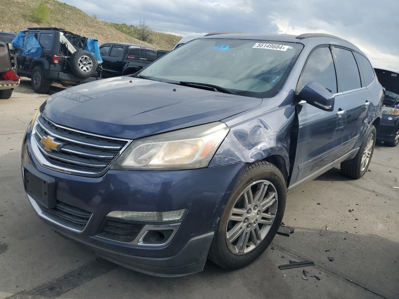 1GNKVGKD7DJ126544 2013 Chevrolet Traverse Lt