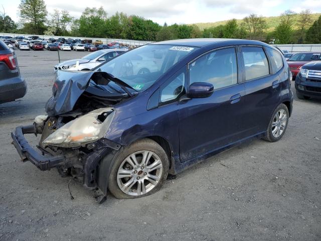 Lot #2505871514 2009 HONDA FIT SPORT salvage car