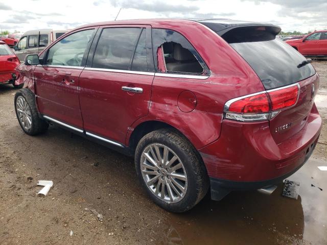  LINCOLN MKX 2015 Красный