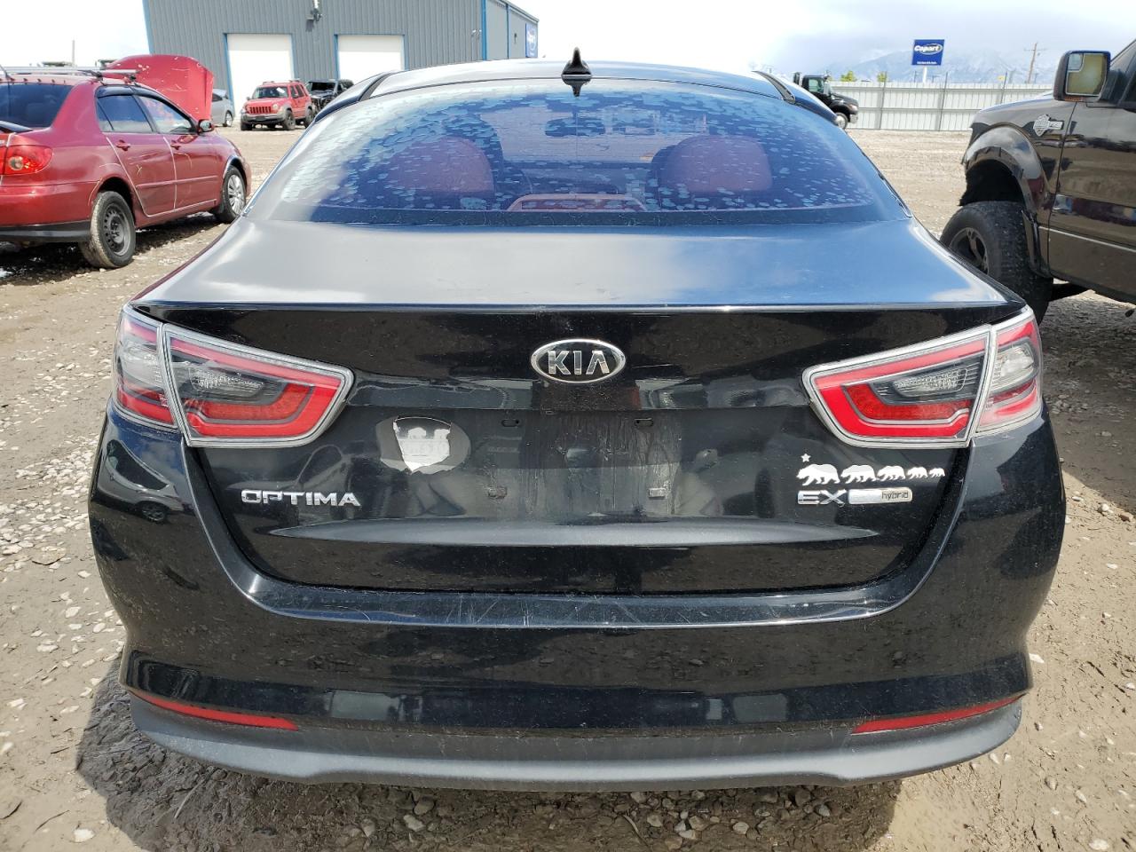 2014 Kia Optima Hybrid vin: KNAGN4AD7E5072684