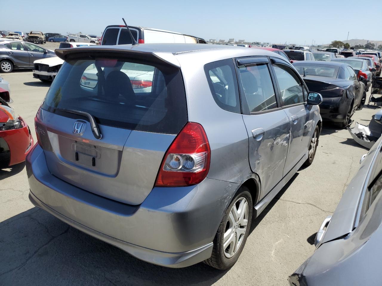 JHMGD38627S056743 2007 Honda Fit S