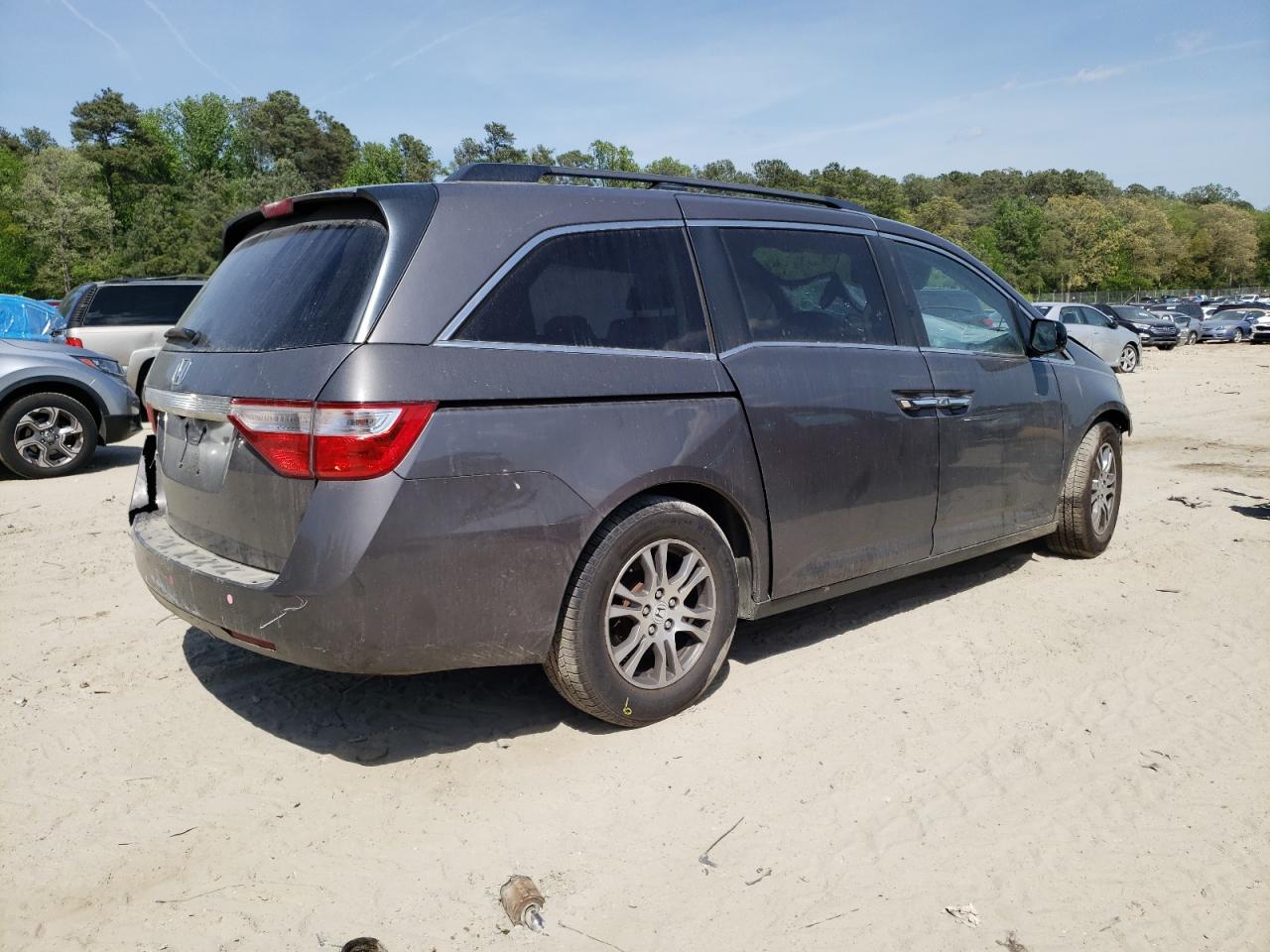 5FNRL5H67BB056932 2011 Honda Odyssey Exl