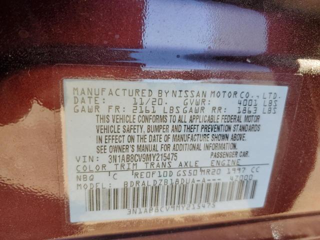 2021 Nissan Sentra Sv VIN: 3N1AB8CV9MY215475 Lot: 56850714