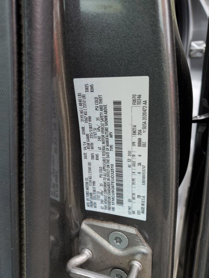 1FMCU9G97EUD32510 2014 Ford Escape Se