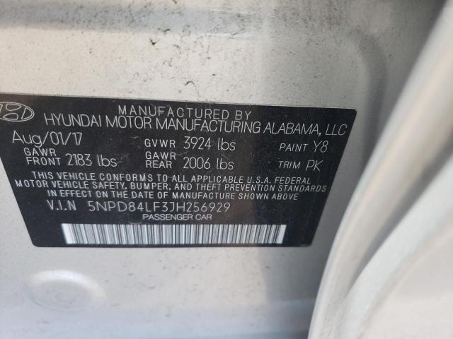 2018 HYUNDAI ELANTRA SE - 5NPD84LF3JH256929