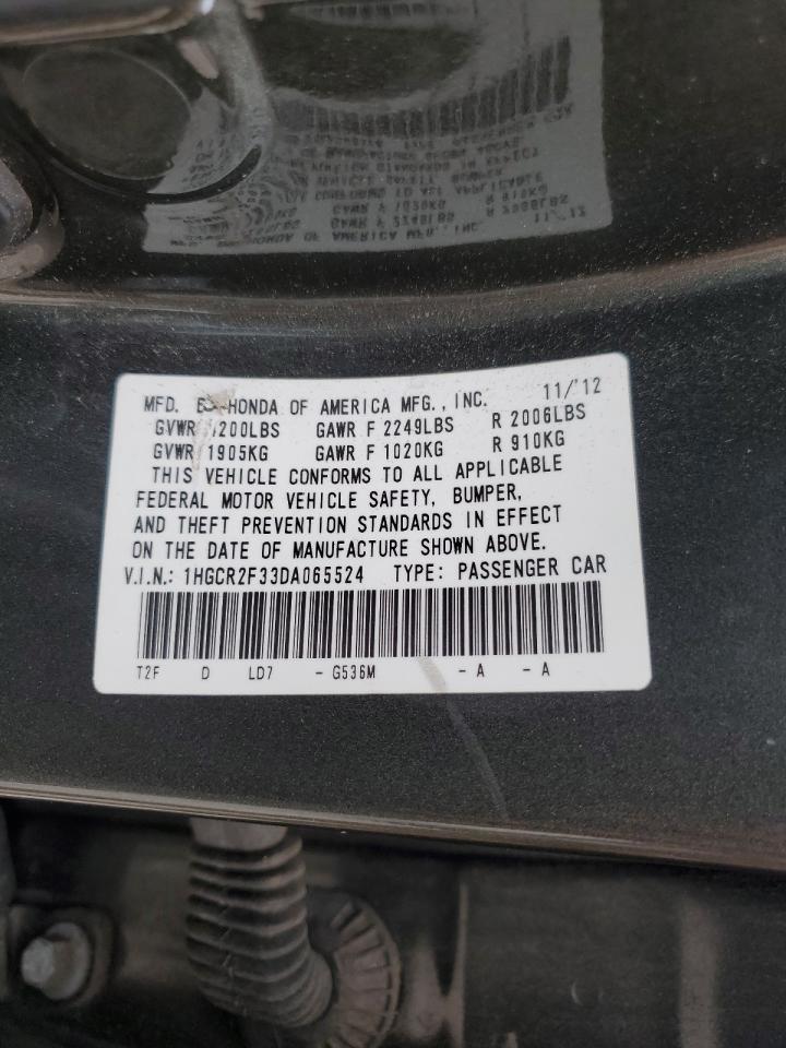 2013 Honda Accord Lx vin: 1HGCR2F33DA065524