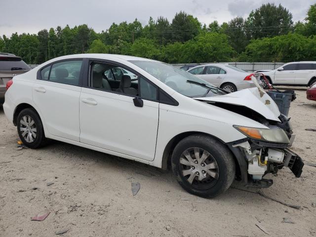 2012 Honda Civic Lx VIN: 2HGFB2F54CH311824 Lot: 54626984