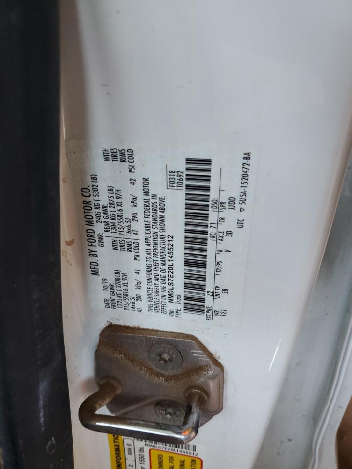 NM0LS7E20L1455212 2020 Ford Transit Connect Xl