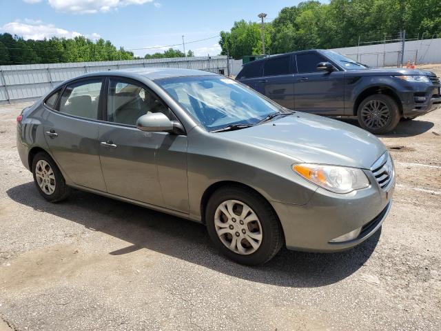 2010 Hyundai Elantra Blue VIN: KMHDU4AD5AU865132 Lot: 55661504