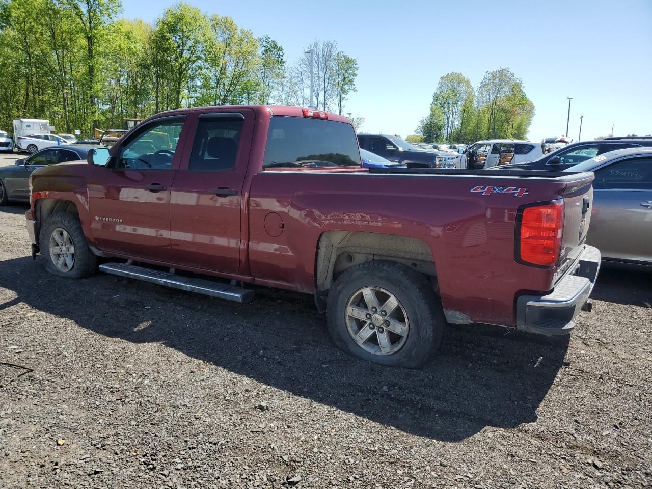 2014 Chevrolet Silverado K1500 Lt vin: 1GCVKREC6EZ375868