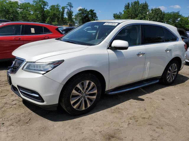 2016 Acura Mdx Technology VIN: 5FRYD4H4XGB009028 Lot: 57037934