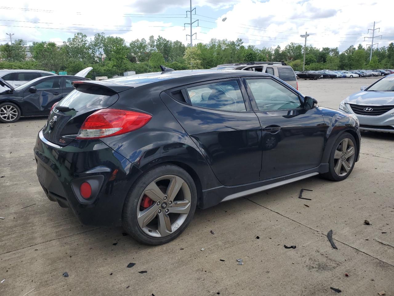 KMHTC6AE9DU110959 2013 Hyundai Veloster Turbo