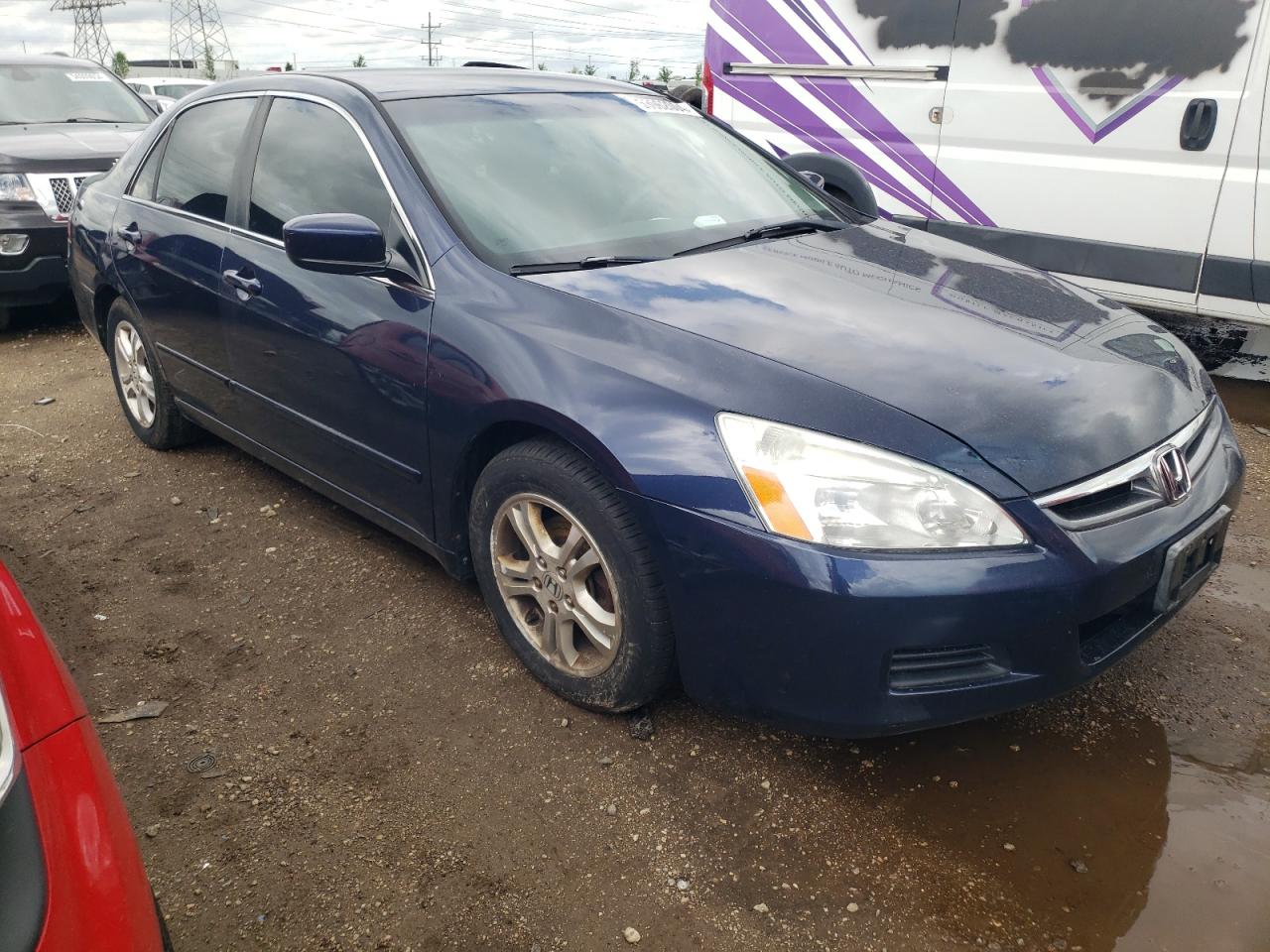 Lot #2558814907 2007 HONDA ACCORD SE