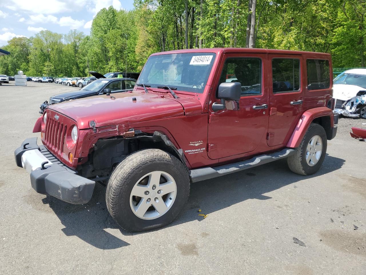 1C4BJWEG2CL128354 2012 Jeep Wrangler Unlimited Sahara