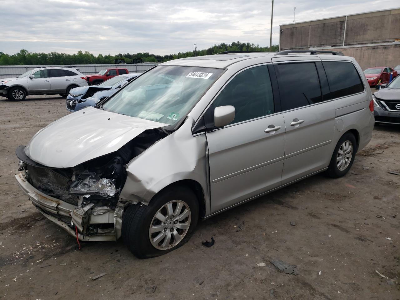 5FNRL38688B081805 2008 Honda Odyssey Exl