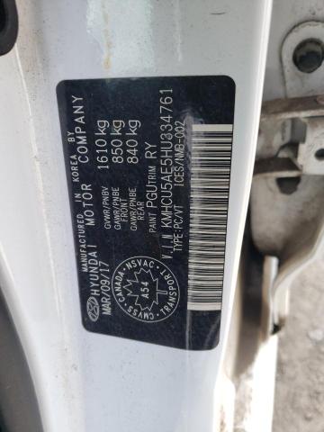 2017 Hyundai Accent Sport VIN: KMHCU5AE5HU334761 Lot: 55346004