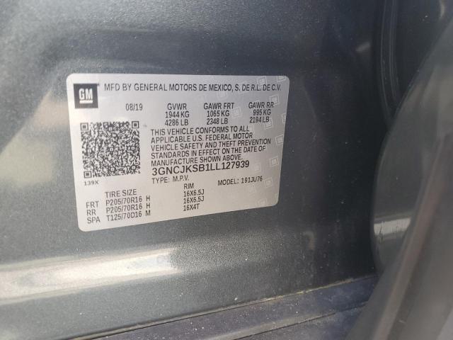 3GNCJKSB1LL127939 Chevrolet Trax LS 13