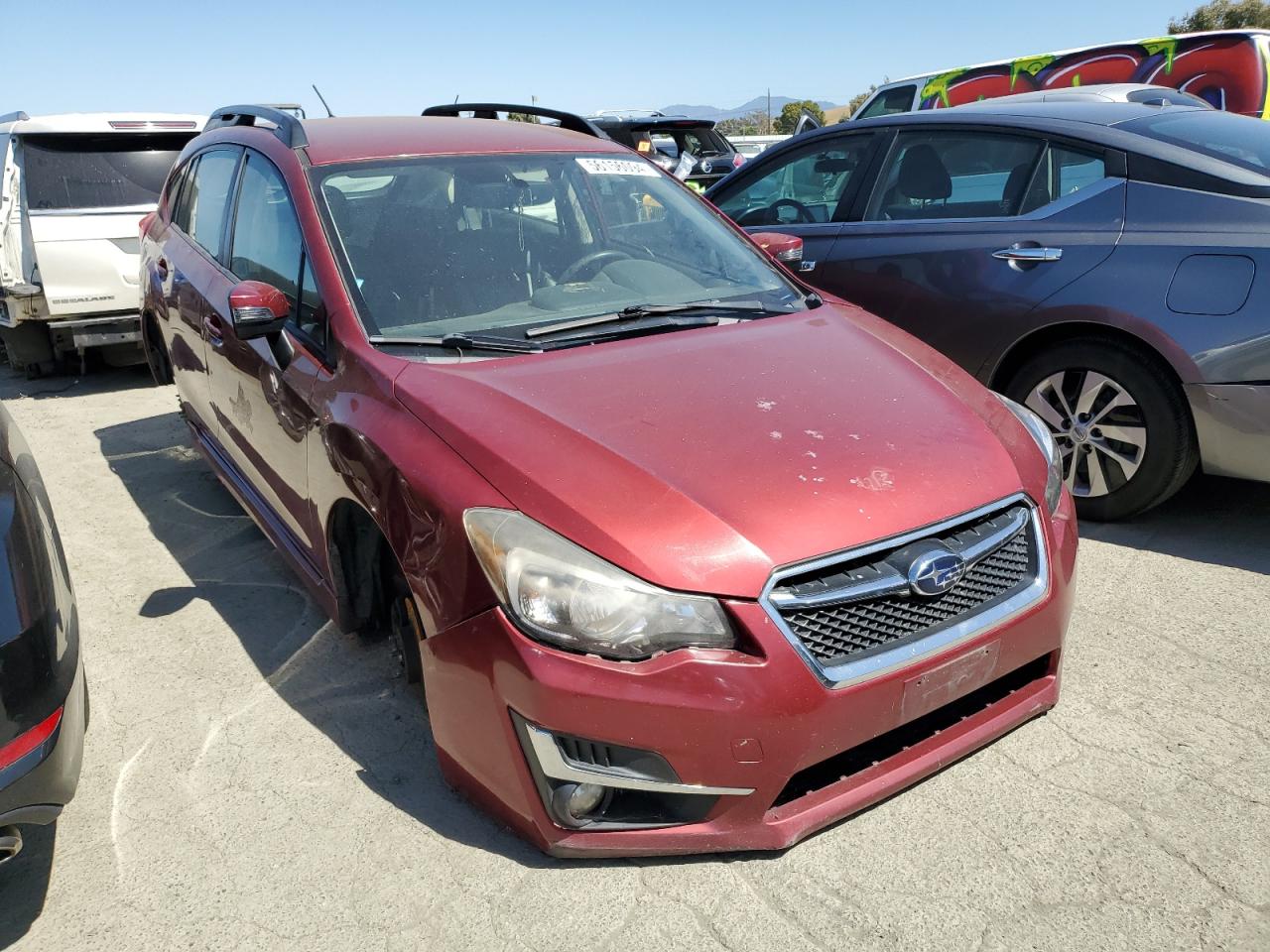 Lot #2935328377 2015 SUBARU IMPREZA SP