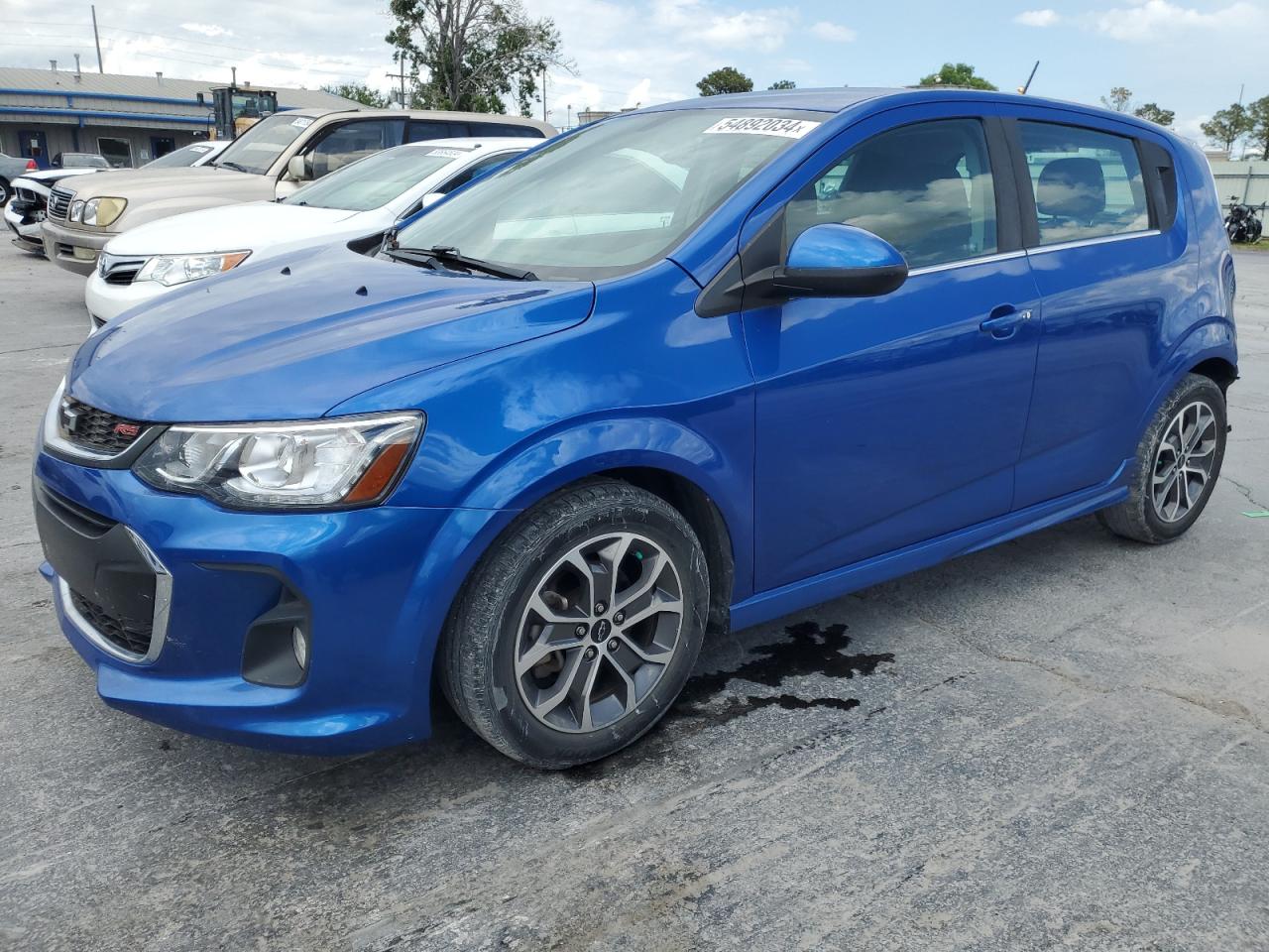 2018 Chevrolet Sonic Lt vin: 1G1JD6SH8J4113616