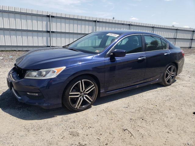 2017 Honda Accord Sport VIN: 1HGCR2F54HA076183 Lot: 55942064