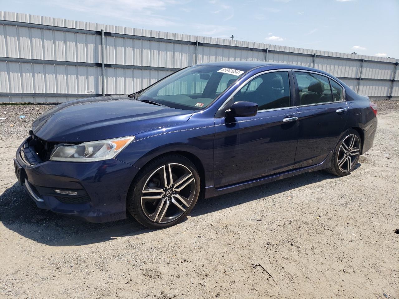 1HGCR2F54HA076183 2017 Honda Accord Sport