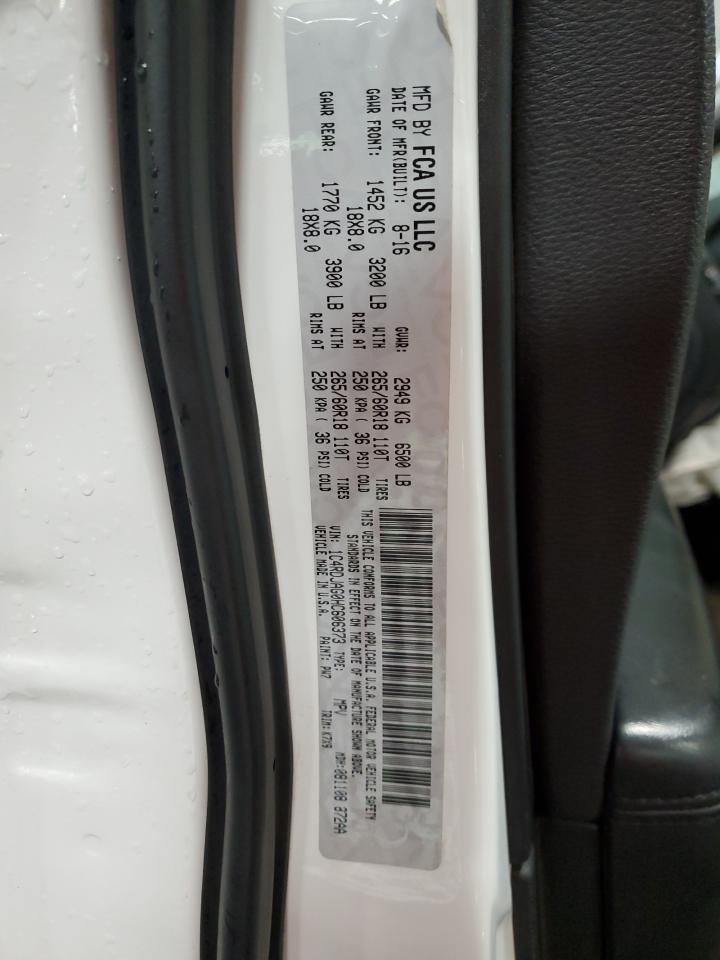 1C4RDJAG0HC606373 2017 Dodge Durango Sxt