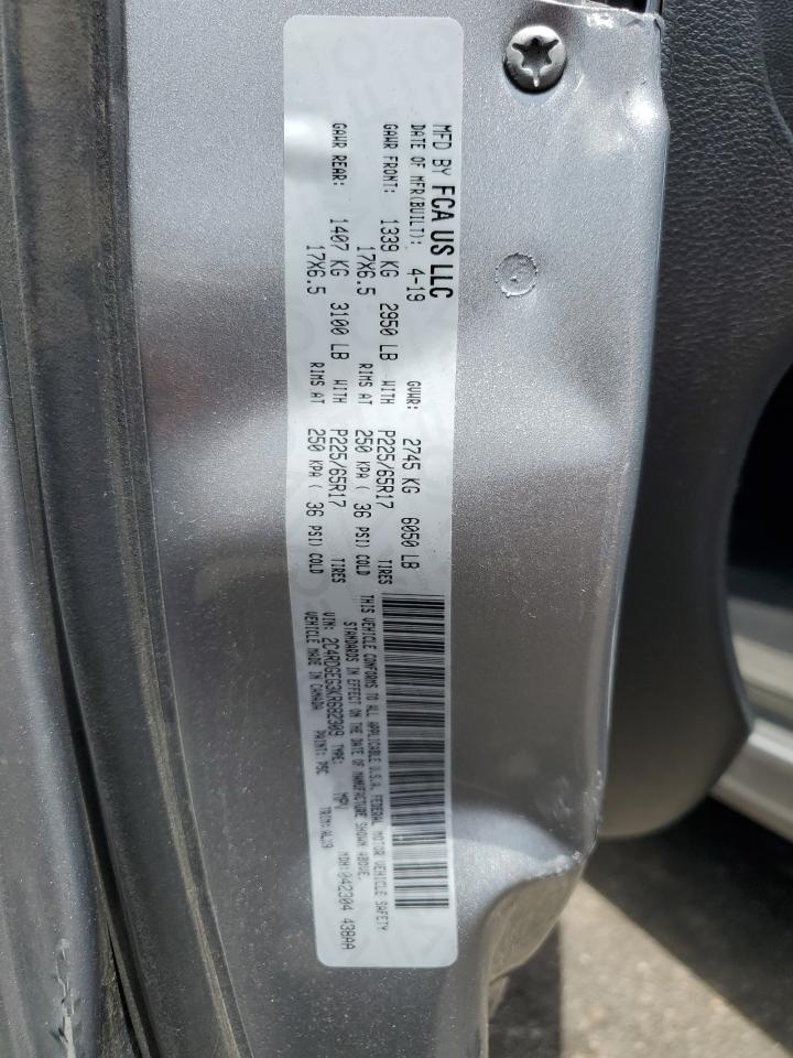 2C4RDGEG3KR682309 2019 Dodge Grand Caravan Gt