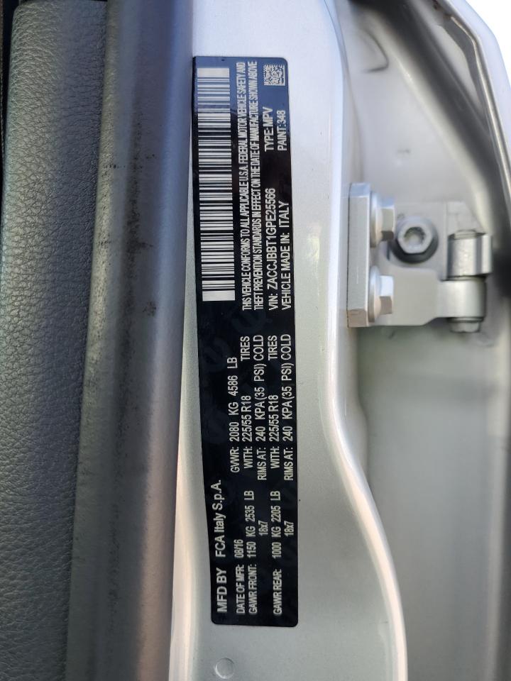 ZACCJBBT1GPE25566 2016 Jeep Renegade Latitude