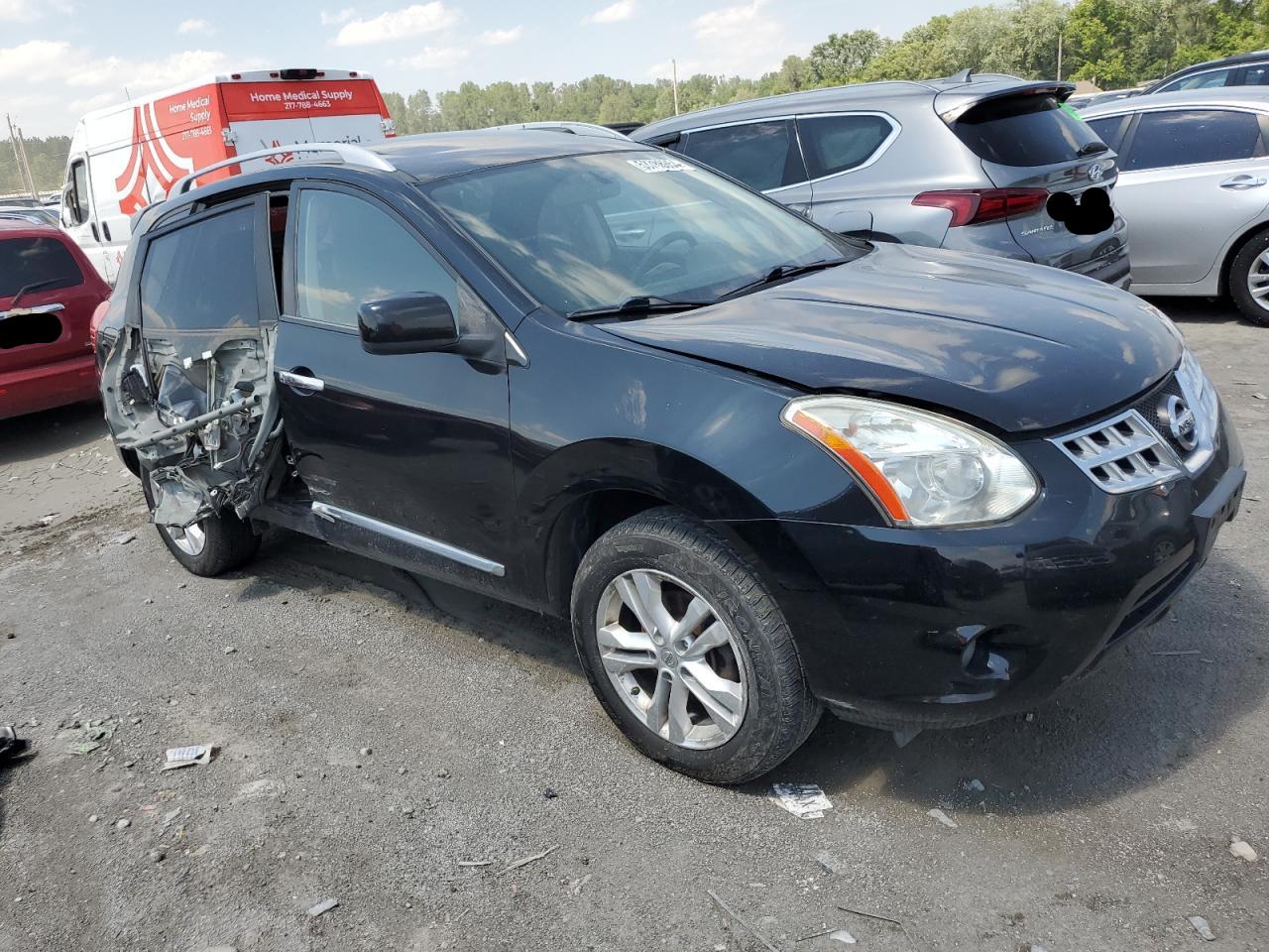 JN8AS5MV7DW645172 2013 Nissan Rogue S