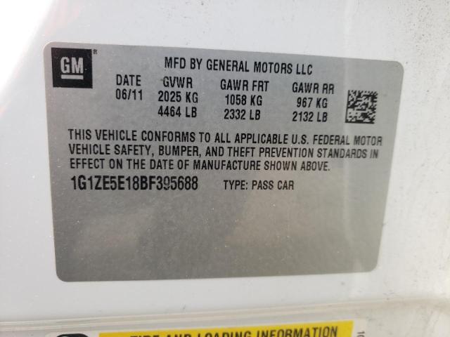 2011 Chevrolet Malibu Ltz VIN: 1G1ZE5E18BF395688 Lot: 55183404