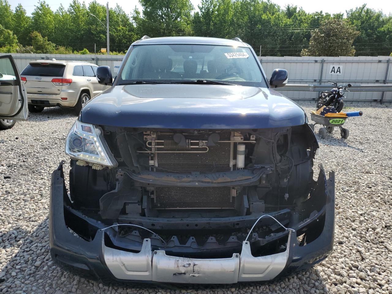 JN8AY2ND4J9053709 2018 Nissan Armada Sv