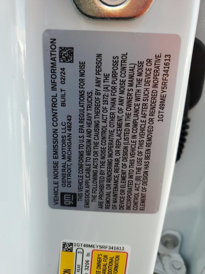 1GT49MEY5RF341613 2024 GMC Sierra K2500 Sle