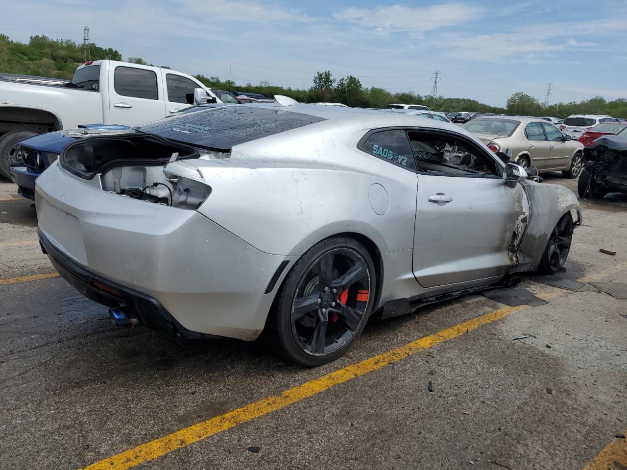 2017 Chevrolet Camaro Ss vin: 1G1FF1R74H0185527