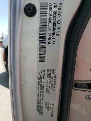 2021 CHRYSLER 300 S - 2C3CCABG8MH601182