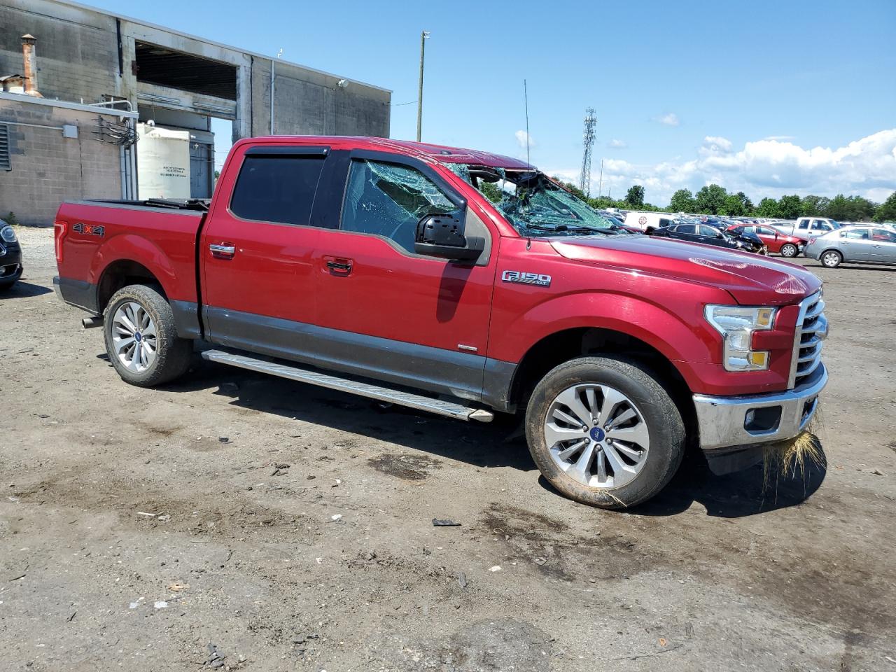 1FTEW1EP0GFD37548 2016 Ford F150 Supercrew