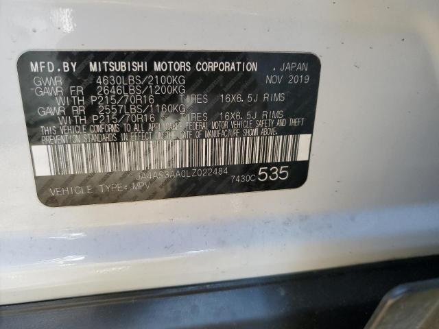 2020 MITSUBISHI ECLIPSE CR - JA4AS3AA0LZ022484