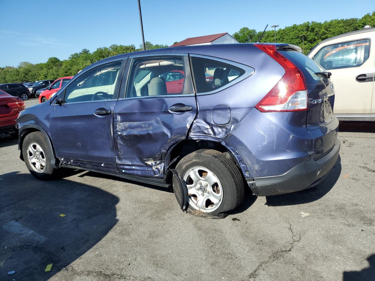 2013 Honda Cr-V Lx vin: 3CZRM3H36DG701505