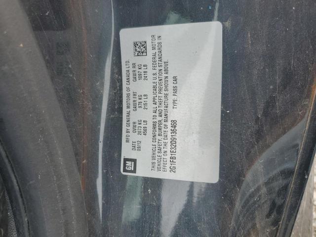 2013 Chevrolet Camaro Lt VIN: 2G1FB1E32D9136468 Lot: 55785224