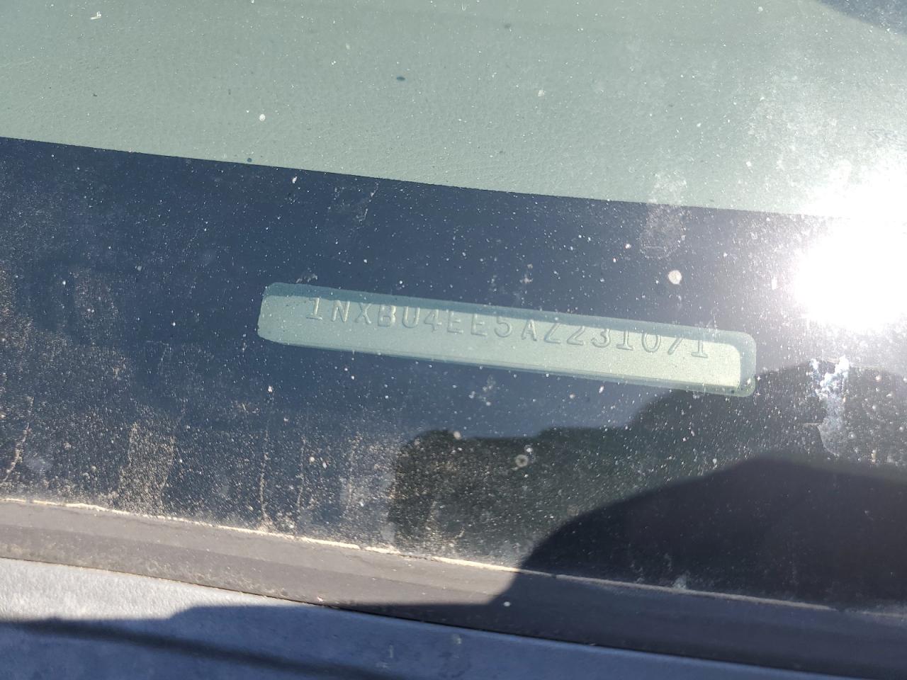 1NXBU4EE5AZ231071 2010 Toyota Corolla Base